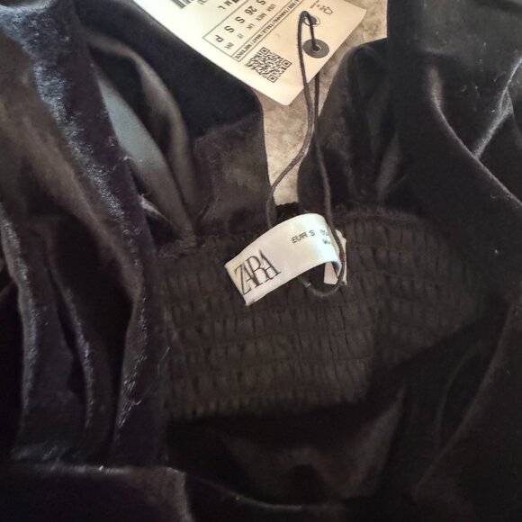 Zara Velvet top - Picture 2 of 3